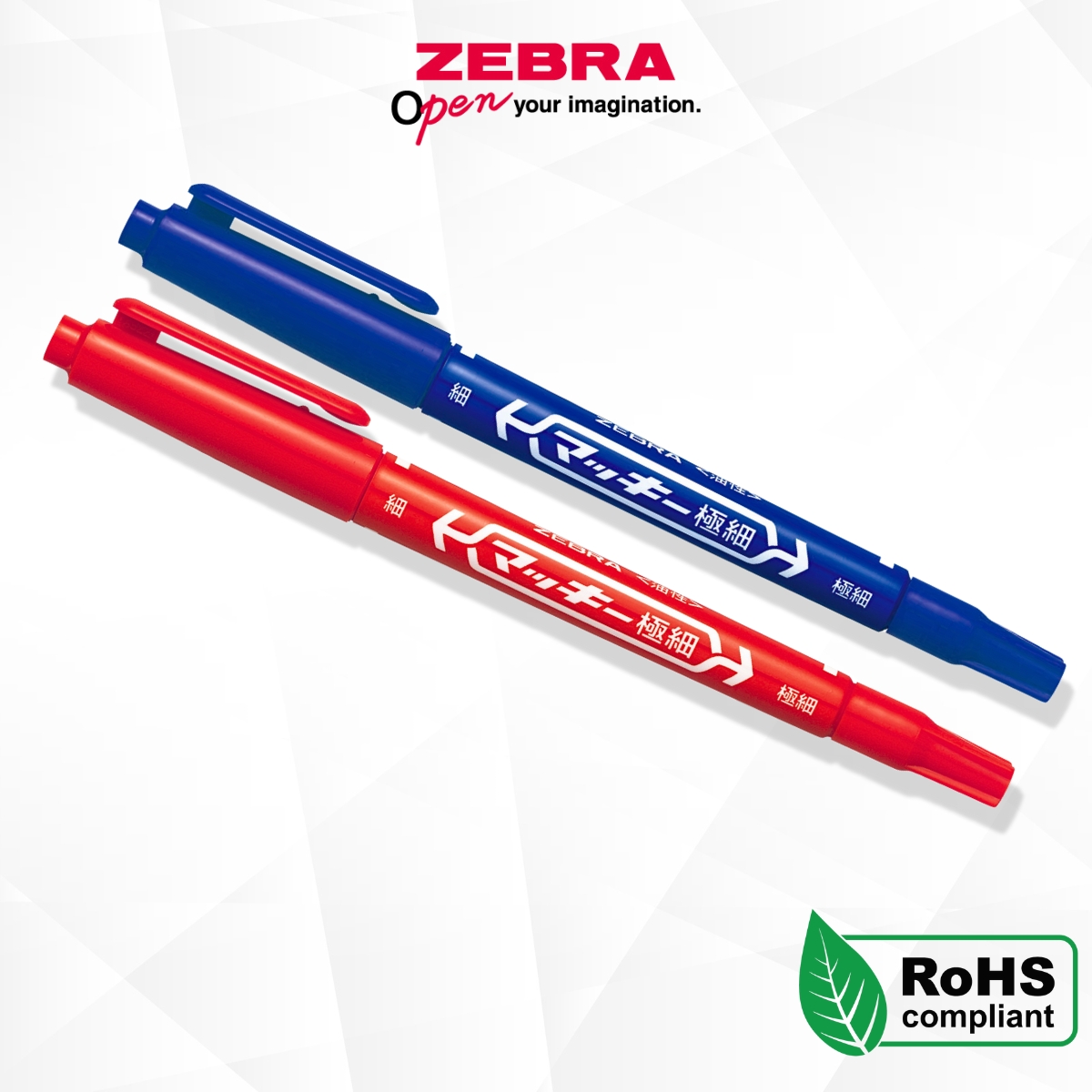Mô tả Bút Lông Dầu Zebra MO-120 2 Đầu 0.5mm & 1.1-1.3mm - Mực Đậm, Viết Mượt, Đen/Đỏ/Xanh [Chính hãng] - 4
