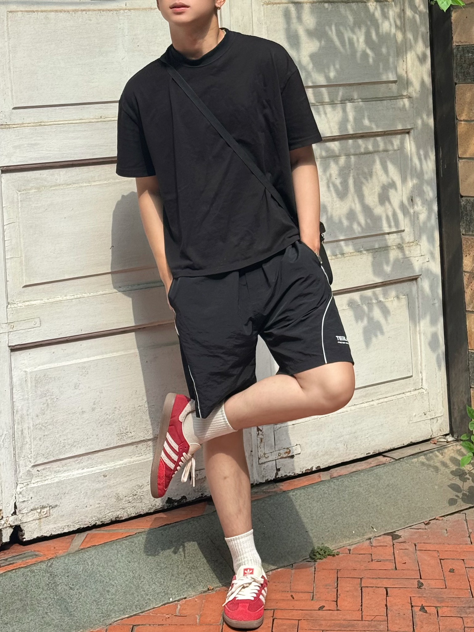 Mô tả Quần Shorts Teelab Striper Gió Dù Form Oversize Local Brand Unisex  PS101 - 2
