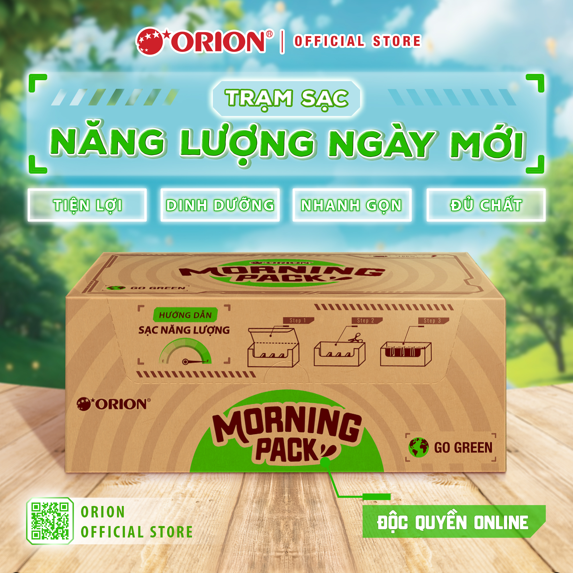 Mô tả HỘP BÁNH ĂN SÁNG ORION MIX 4 VỊ - 1