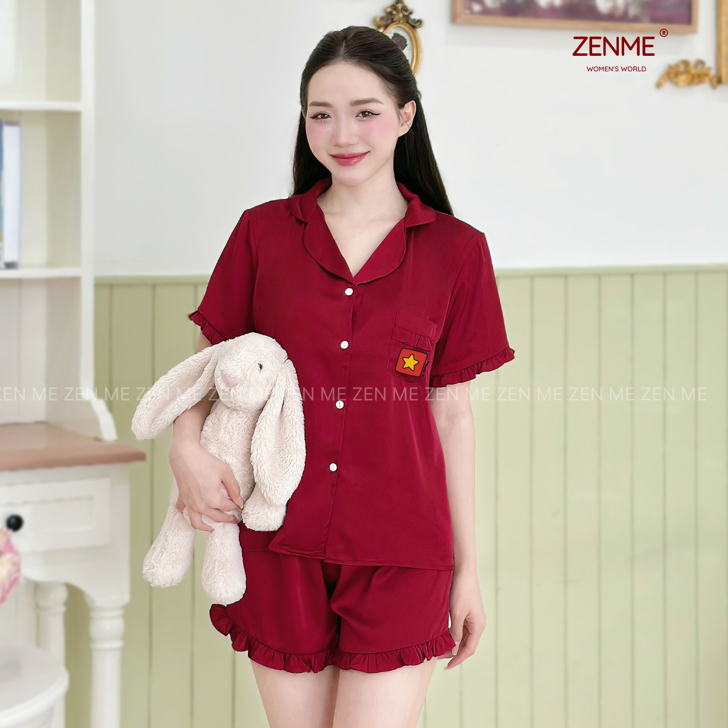 Bộ Ngủ Pijama ZENME PJVB0524 - Hình ảnh 3