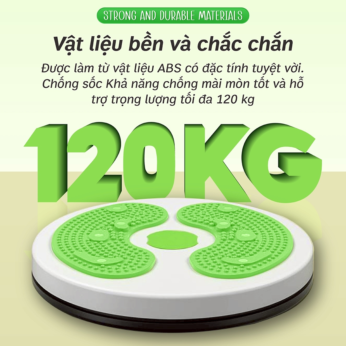 Mô tả - BG - ETB3001-N Đĩa xoay eo cân bằng cao cấp Bàn xoay eo tập gọn bụng, đùi - 3