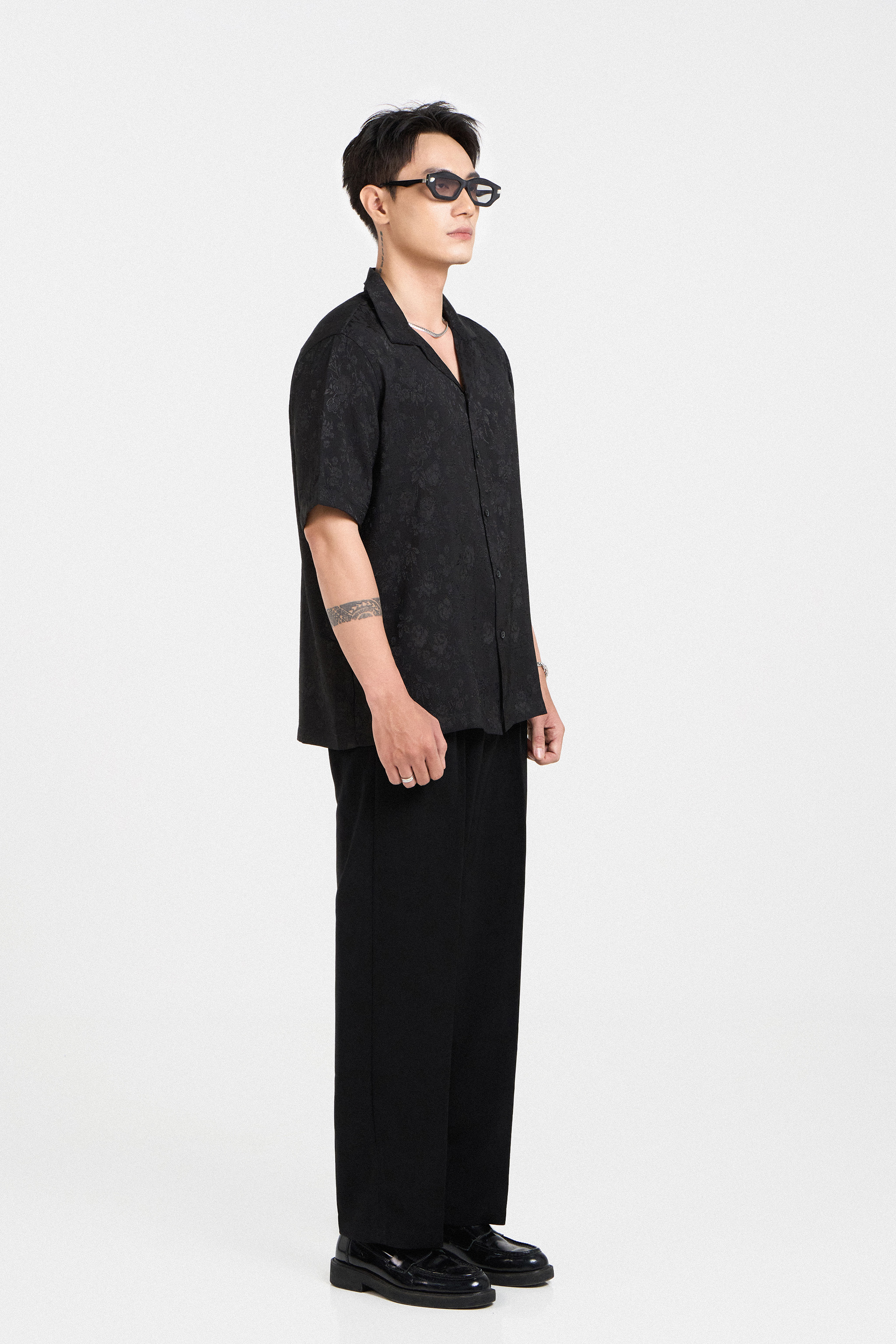 Mô tả Quần âu nam ROWAY vải chéo Hàn, co giãn nhẹ, Basic Trousers - 4
