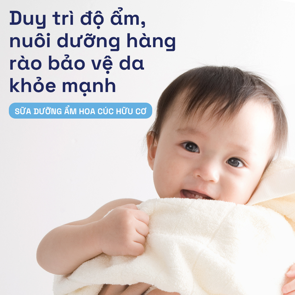 Mô tả Sữa dưỡng ẩm dịu lành cho bé CETAPHIL BABY LOTION WITH ORGANIC CALENDULA 400ML - 3