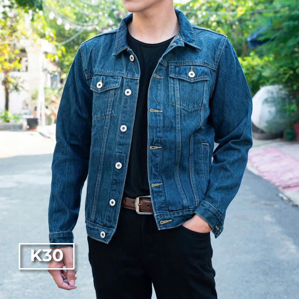 Mô tả Áo Khoác Jean Just Men bụi bặm  K29-K30-K31 240082 - 5