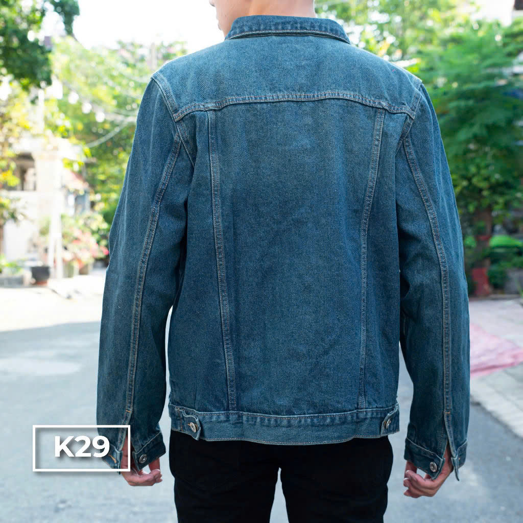 Mô tả Áo Khoác Jean Just Men bụi bặm  K29-K30-K31 240082 - 12