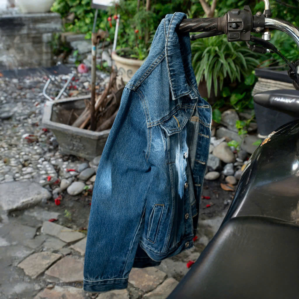 Mô tả Áo Khoác Jean Just Men bụi bặm  K29-K30-K31 240082 - 2