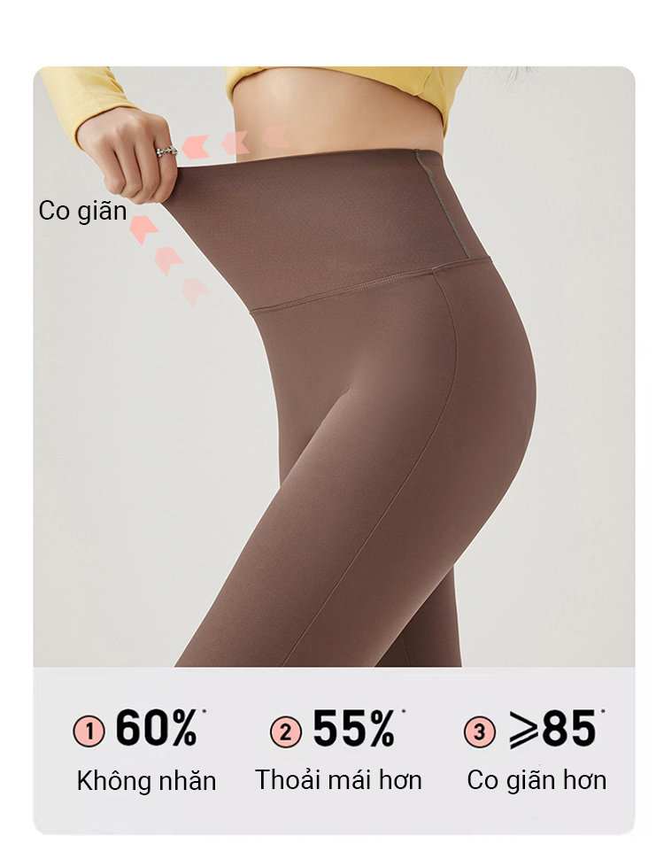 Mô tả Quần ống loe nữ YOUMINT cạp cao siết eo, quần suông nữ dáng dài thon gọn đùi, vải mềm mịn tôn dáng - 1