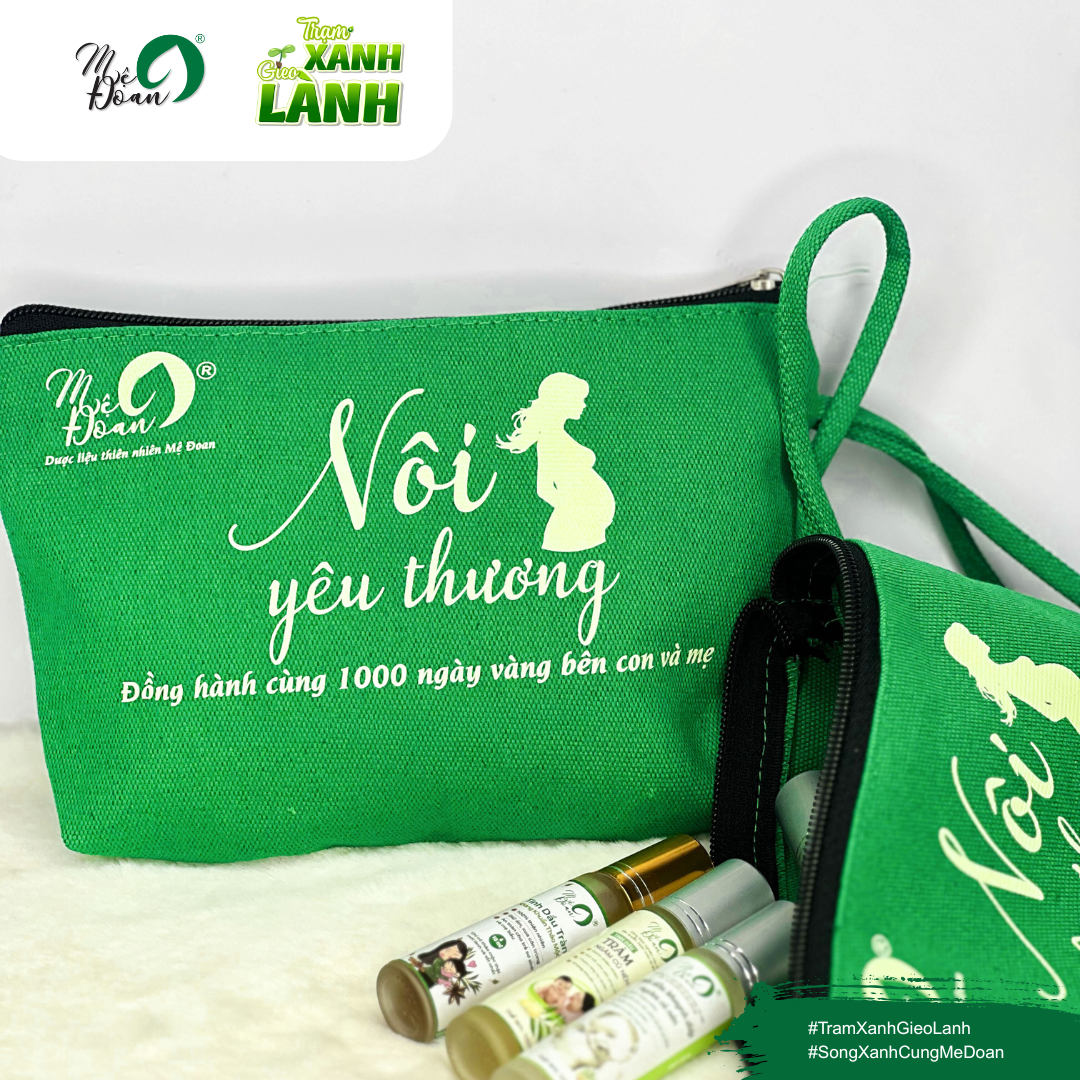 Mô tả - Túi vải đựng đồ Mệ Đoan không dệt da năng - Túi vải đựng dụng cụ nhỏ gọn, tiện lợi thân thiện - 1