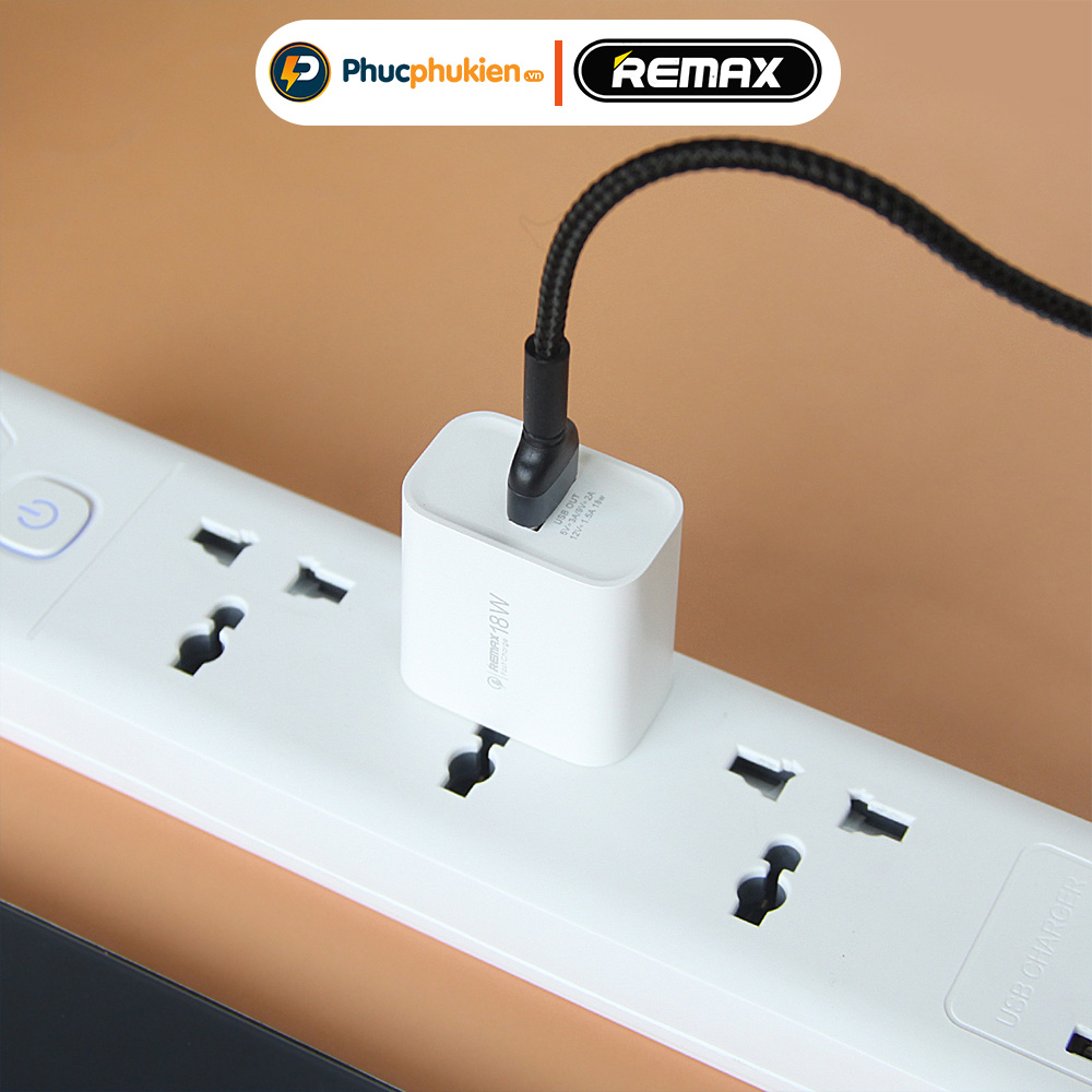 Mô tả Remax U119 - Củ sạc nhanh 18w 1 cổng usb dành cho 14 pro max trở xuống - Phúc Phụ Kiện Bảo hành 12 tháng 1 đổi 1 - 3