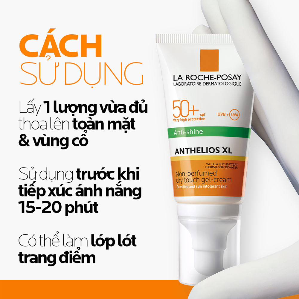 Mô tả Kem chống nắng La Roche-Posay kiềm dầu 12H Anthelios UVMUNE 400 Gel-Cream - 7