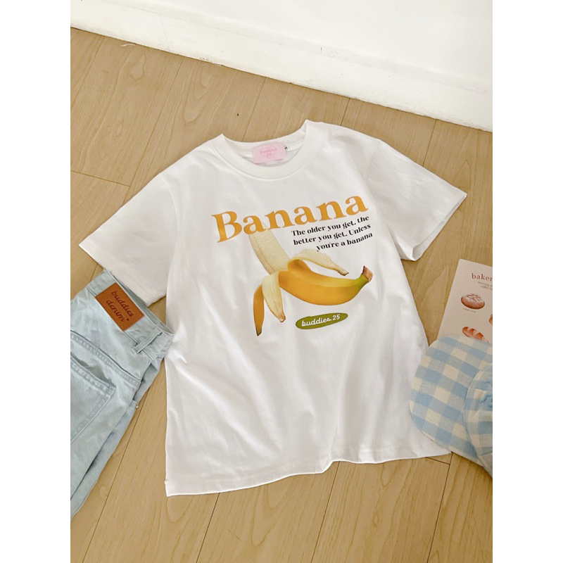 Mô tả Áo phông nữ girl phố Gạo House cute, áo thun cộc tay chất cotton 100% 4 chiều, áo phông MAT38 - 4