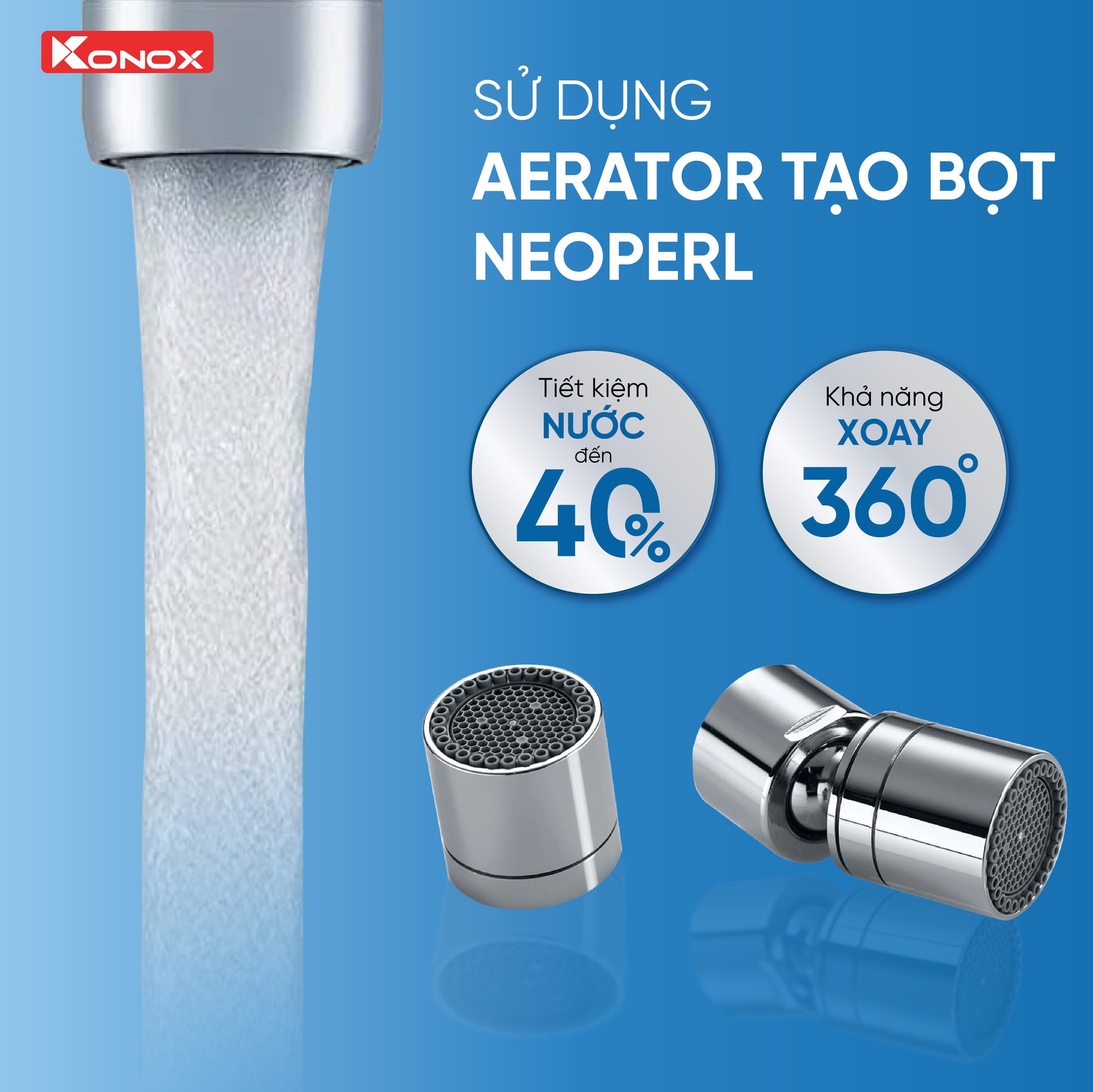Vòi rửa bát dây rút nóng lạnh Konox Reno - Bảo hành 5 năm | Shopee Việt Nam