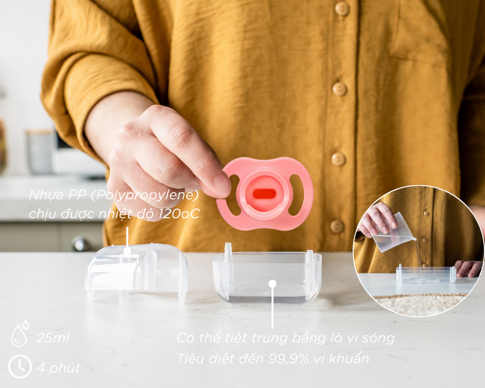 Mô tả Ty Ngậm Tommee Tippee Cho Bé Từ 0-6, 6-18, 18-36 Tháng (Vỉ Đôi) - Nhiều Mẫu - 4