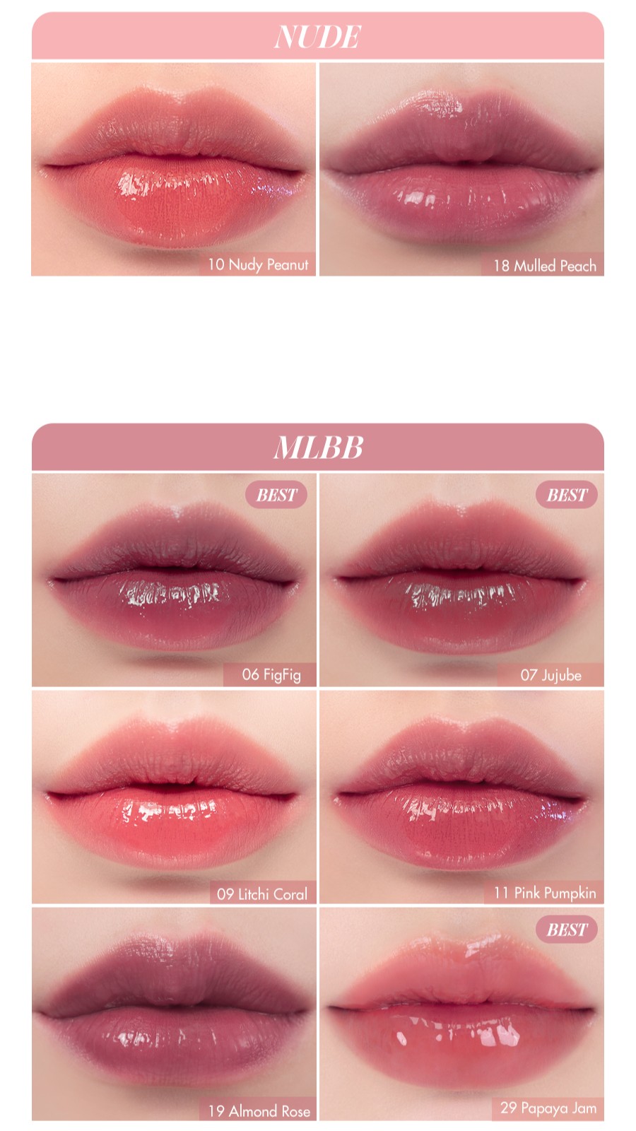 Son Romand Juicy Lasting Tint trên tay