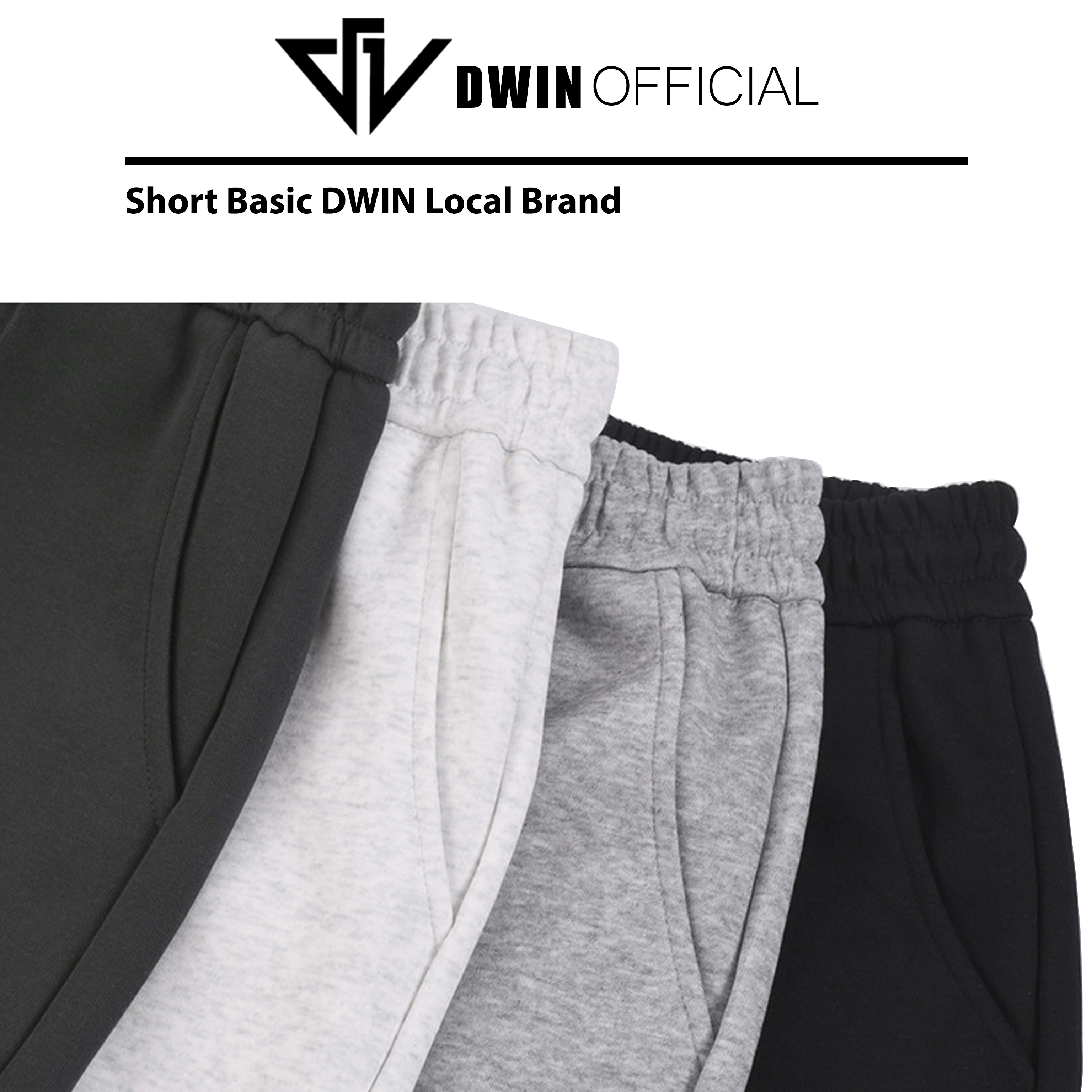 Quần short basic DWIN Serenity unisex