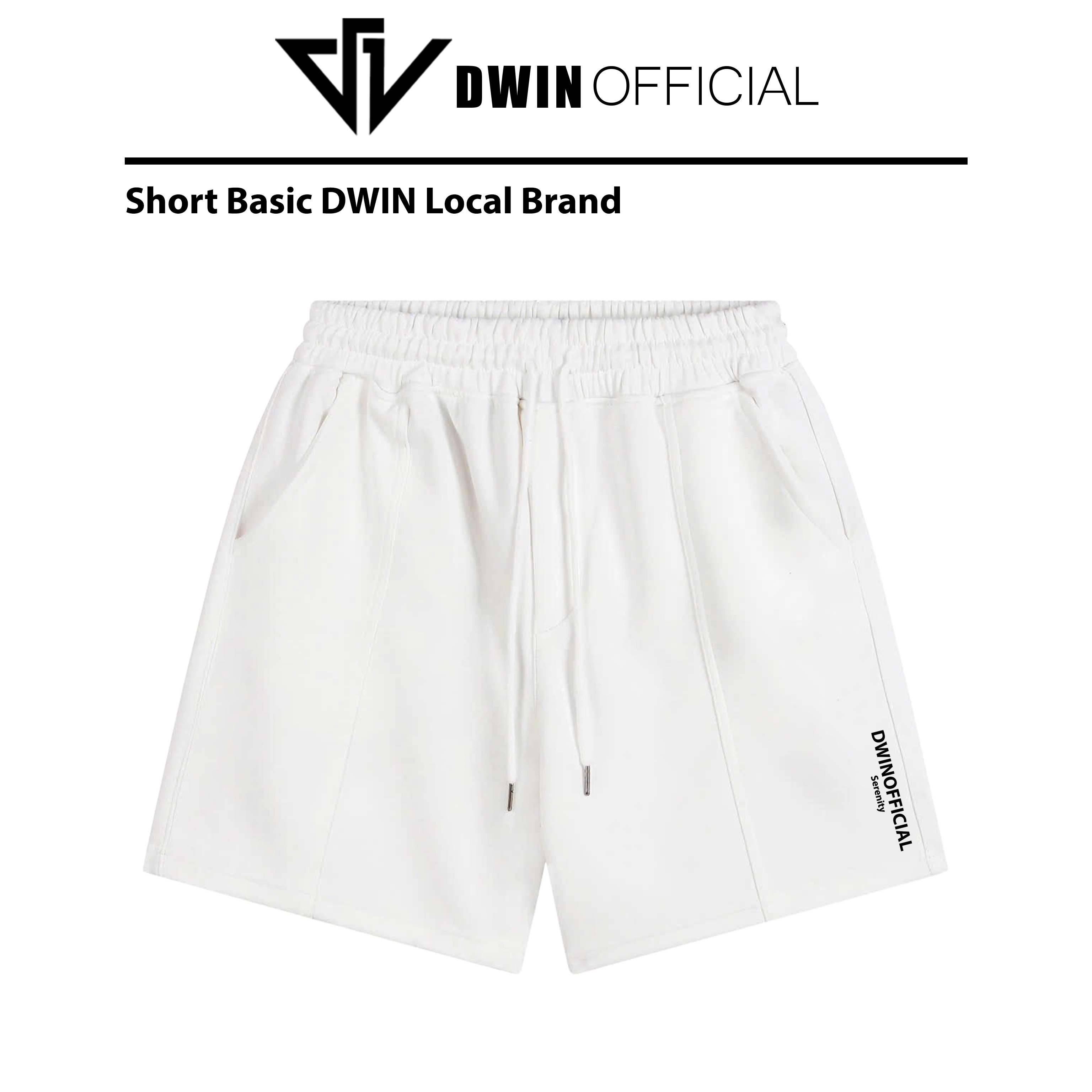 Quần short basic DWIN Serenity unisex