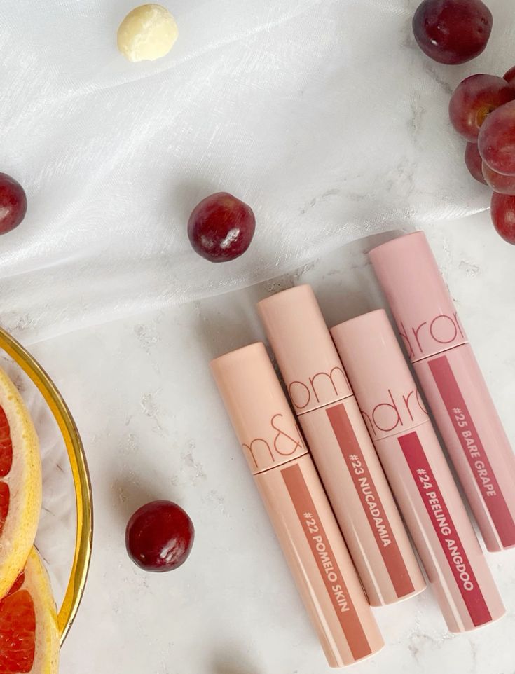 Son Kem Bóng Romand Juicy Lasting Tint 24 Peeling Angdoo Màu hồng ánh ...