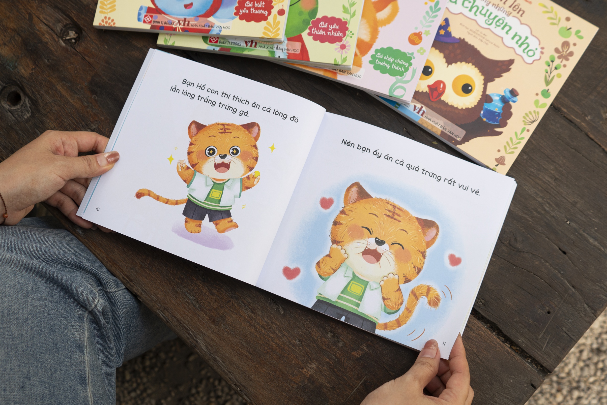 Mô tả Sách - Bé lớn lên cùng những câu chuyện nhỏ - Đinh Tị Books - 2