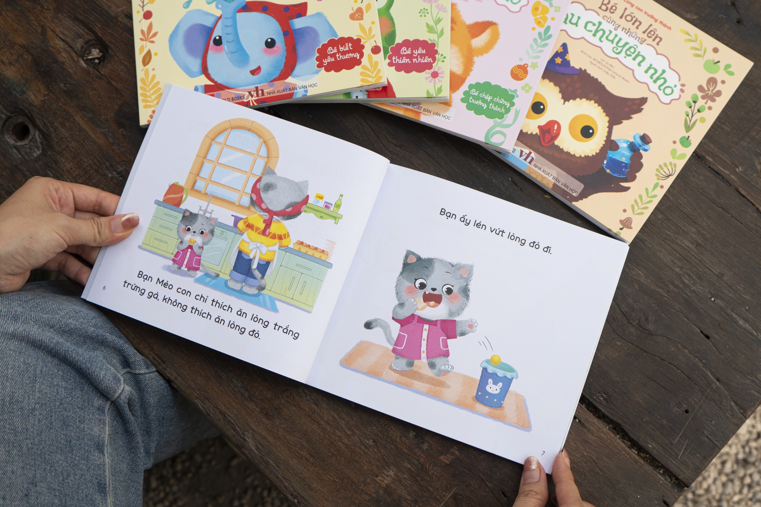 Mô tả Sách - Bé lớn lên cùng những câu chuyện nhỏ - Đinh Tị Books - 5