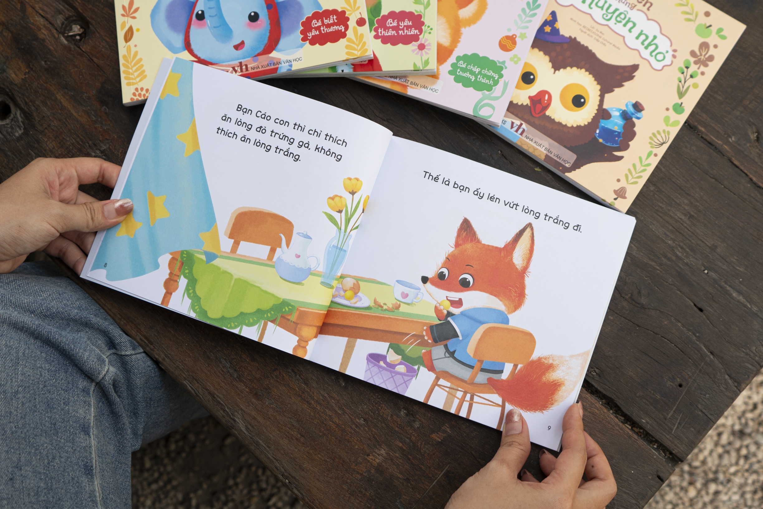 Mô tả Sách - Bé lớn lên cùng những câu chuyện nhỏ - Đinh Tị Books - 6