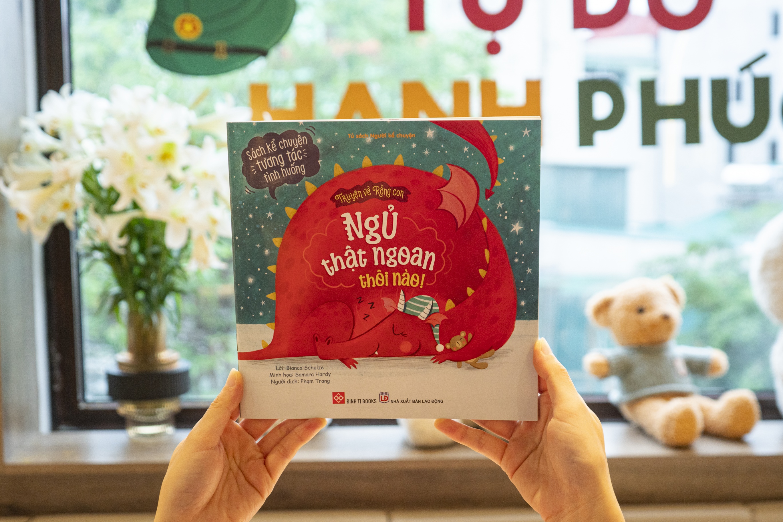 Mô tả Sách - Sách kể chuyện tương tác tình huống – Truyện kể về Rồng con - Đinh Tị Books - 8