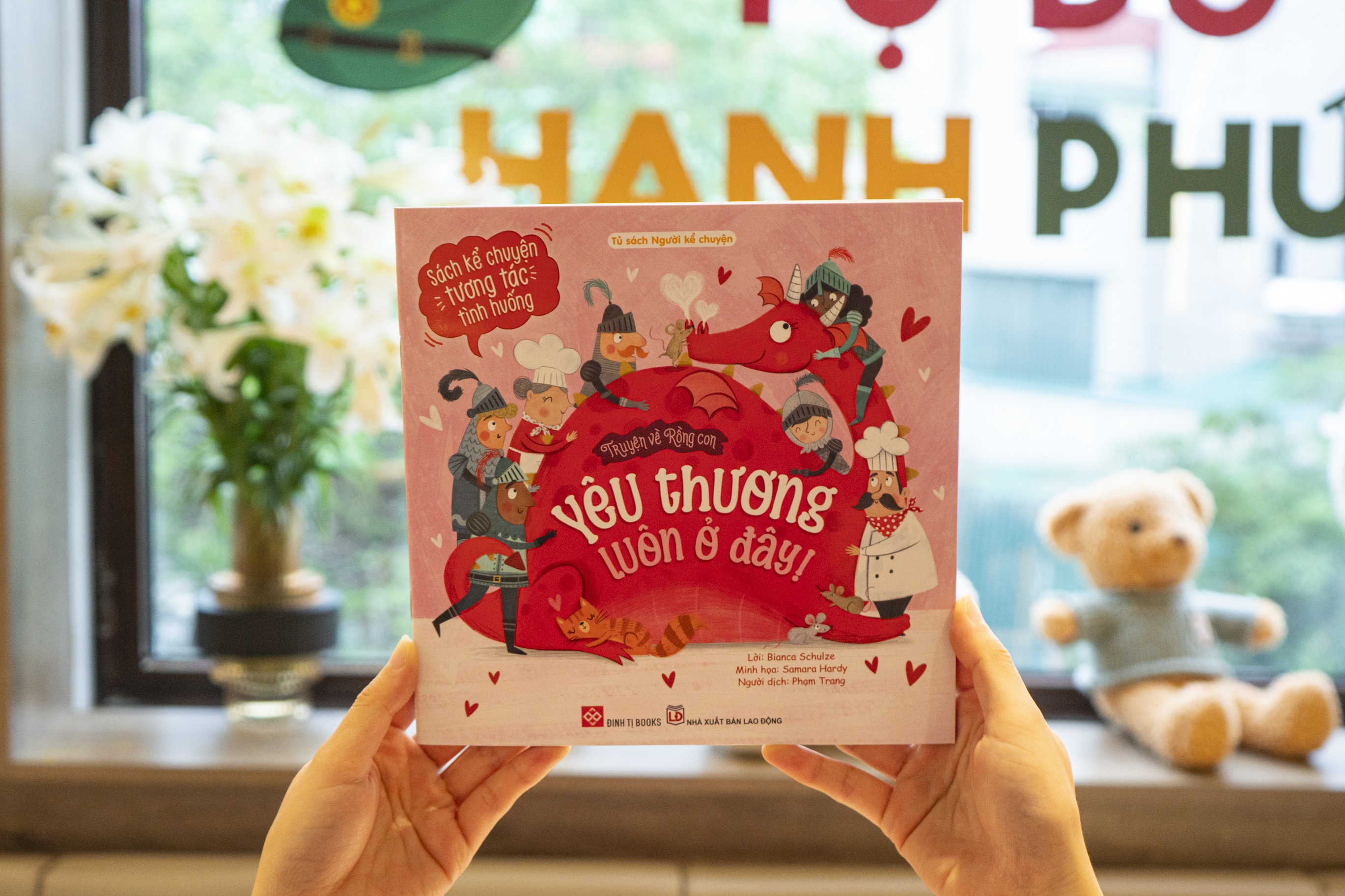 Mô tả Sách - Sách kể chuyện tương tác tình huống – Truyện kể về Rồng con - Đinh Tị Books - 9