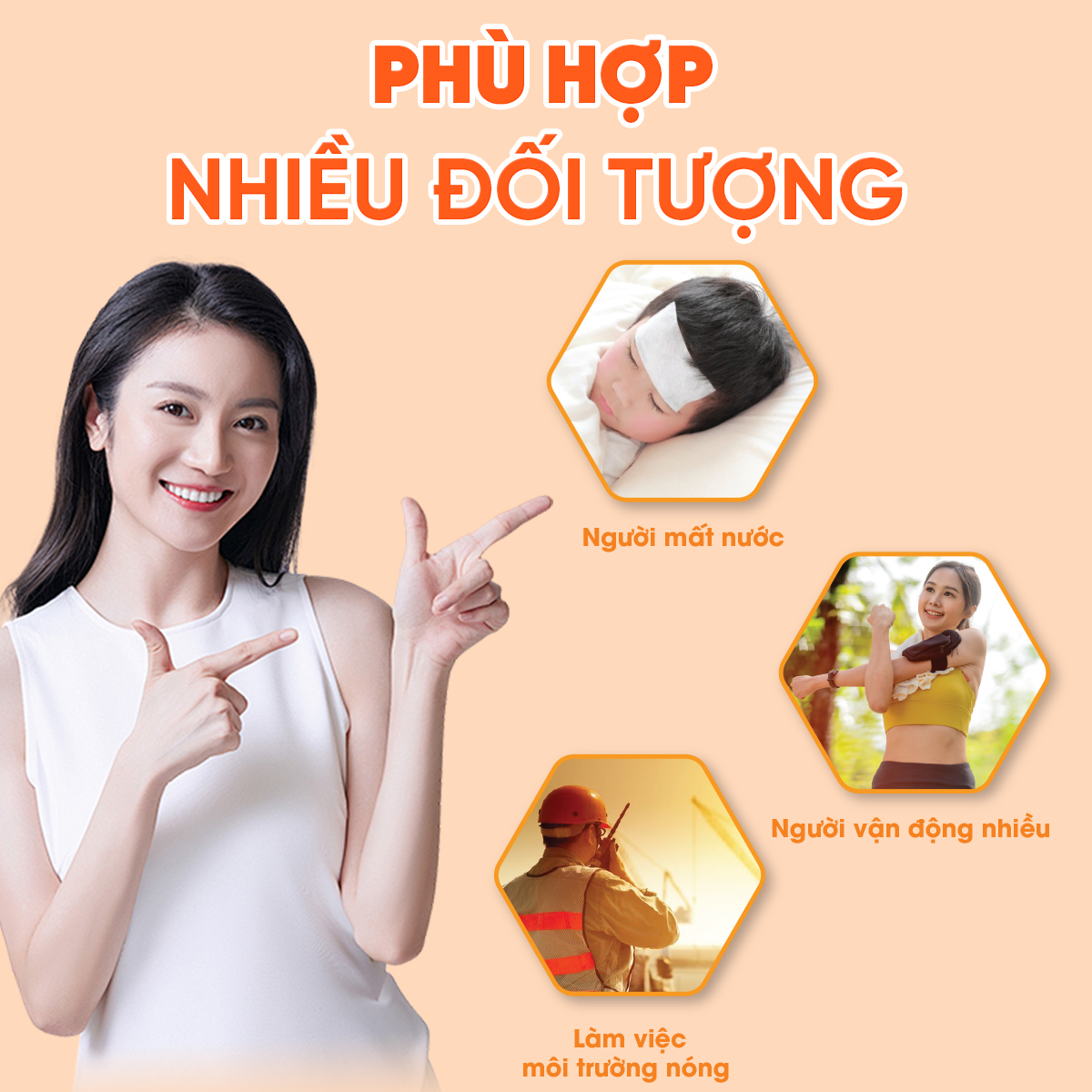 Mô tả Bù Điện Giải Welstrong Ích Nhân Giúp Bổ Sung Ion, Nước Và Khoáng Giảm Mệt Mỏi Hộp 5 Gói - 3