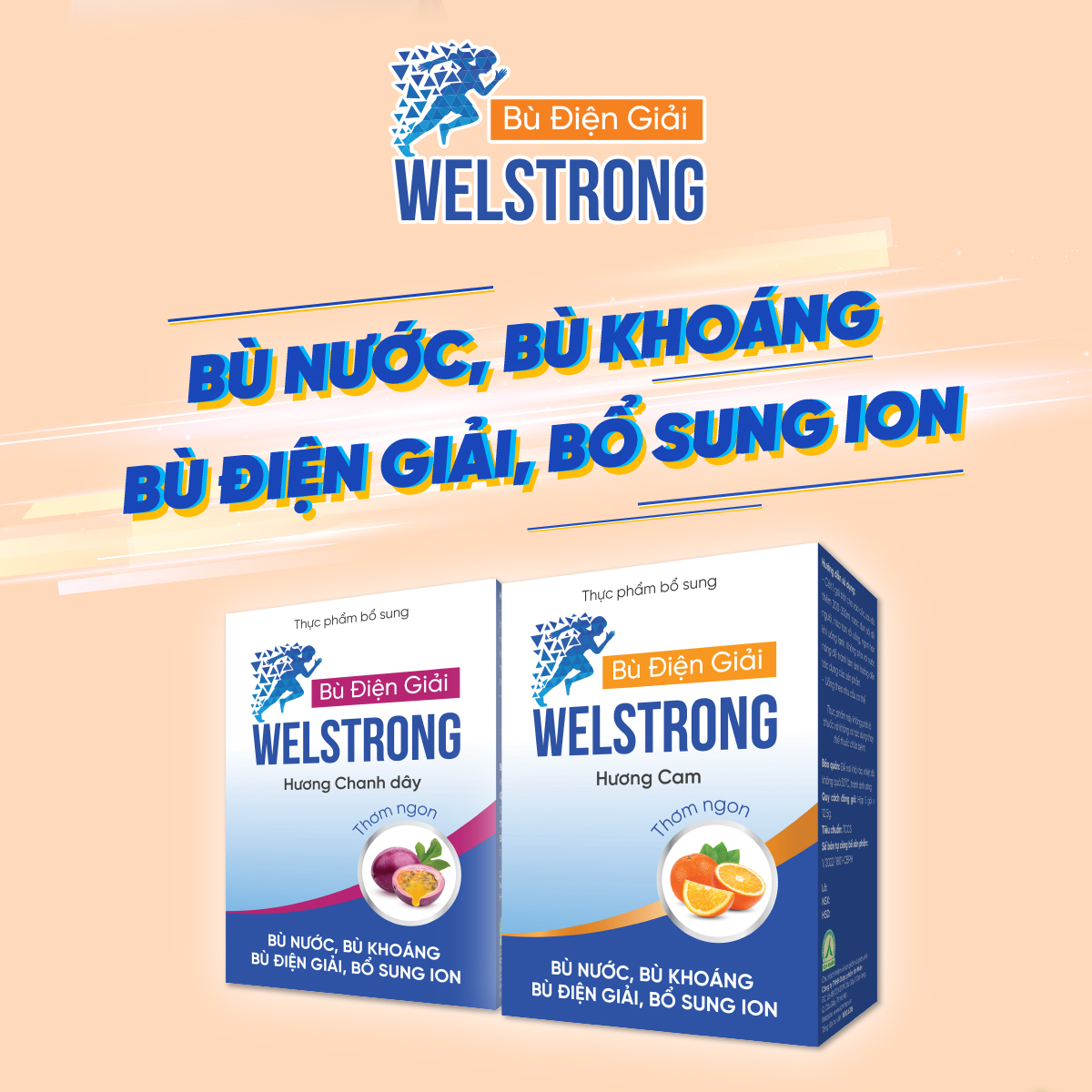 Mô tả Bù Điện Giải Welstrong Ích Nhân Giúp Bổ Sung Ion, Nước Và Khoáng Giảm Mệt Mỏi Hộp 5 Gói - 4