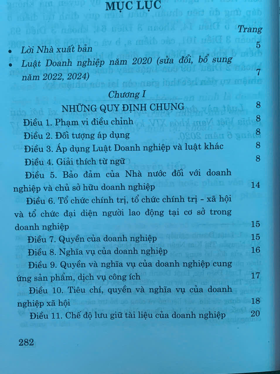 Mô tả Sách -Luật Doanh nghiệp (sửa đổi, bổ sung năm 2022, 2024) - 5