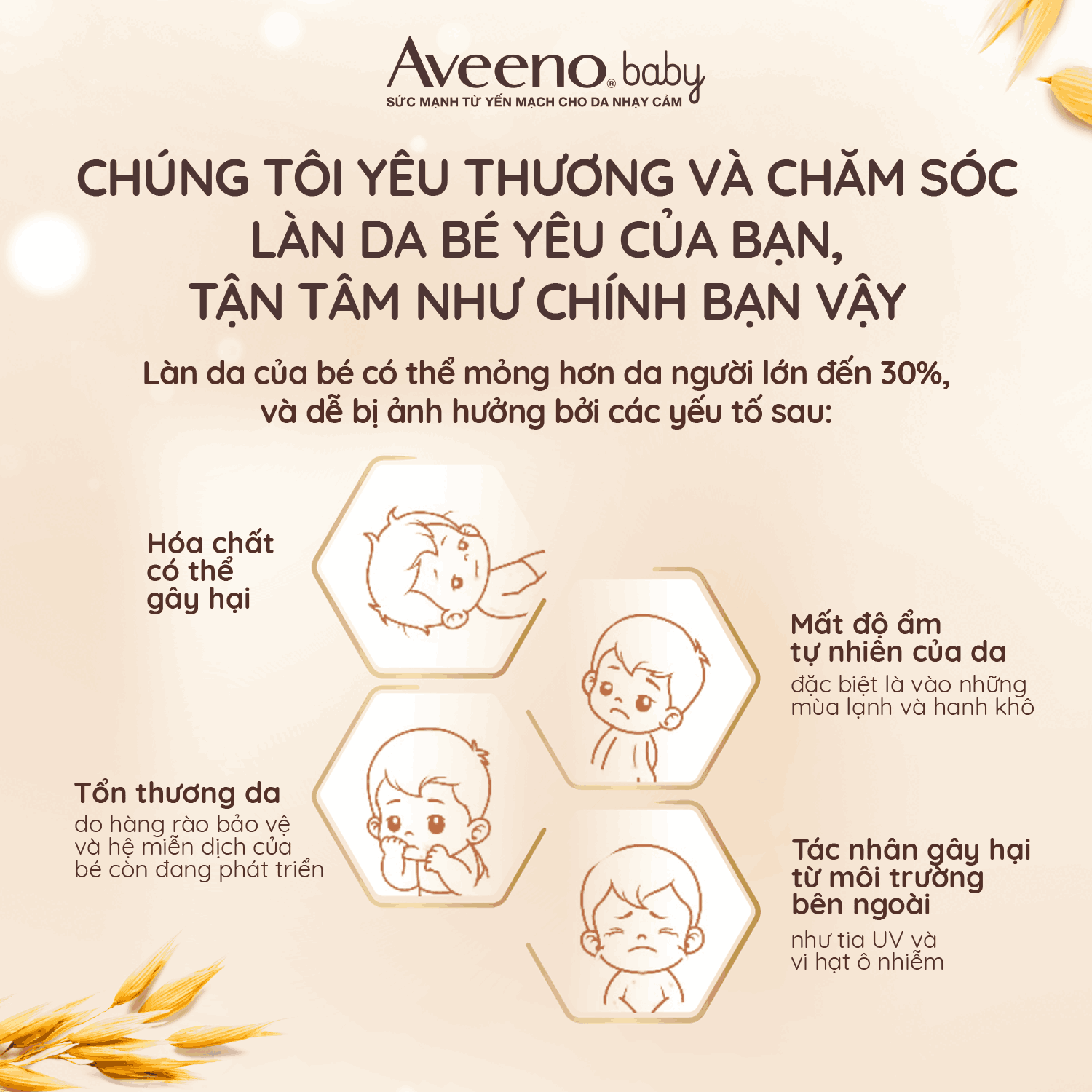 Mô tả Kem dưỡng ẩm Aveeno Baby Dermexa Moisturising Cream 100g - 3