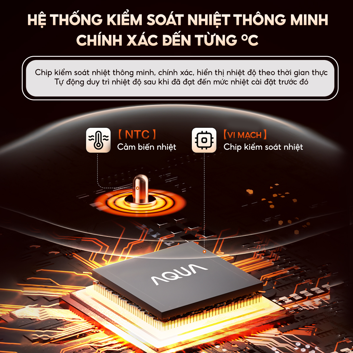 Mô tả Máy hâm sữa AQUA WS21T hâm đồ ăn dặm, tiệt trùng an toàn, kiểm soát chính xác nhiệt độ - 4