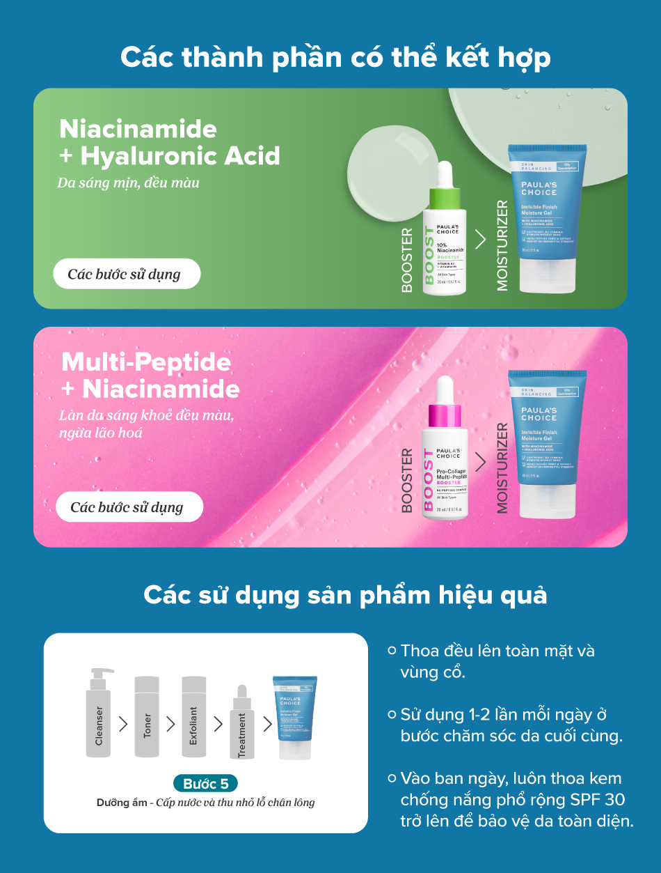 Mô tả Kem dưỡng ẩm kiểm soát dầu Paula’s Choice Invisible Finish Moisture 60ml 3400 - 3