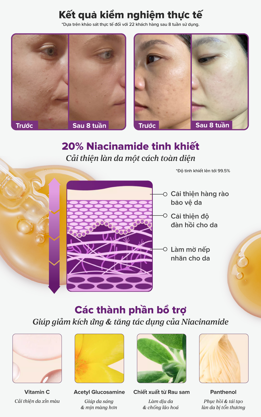 Mô tả Tinh chất se khít lỗ chân lông và làm mờ thâm mụn Paula's Choice Niacinamide 20% Treatment 20ml 8030 - 2