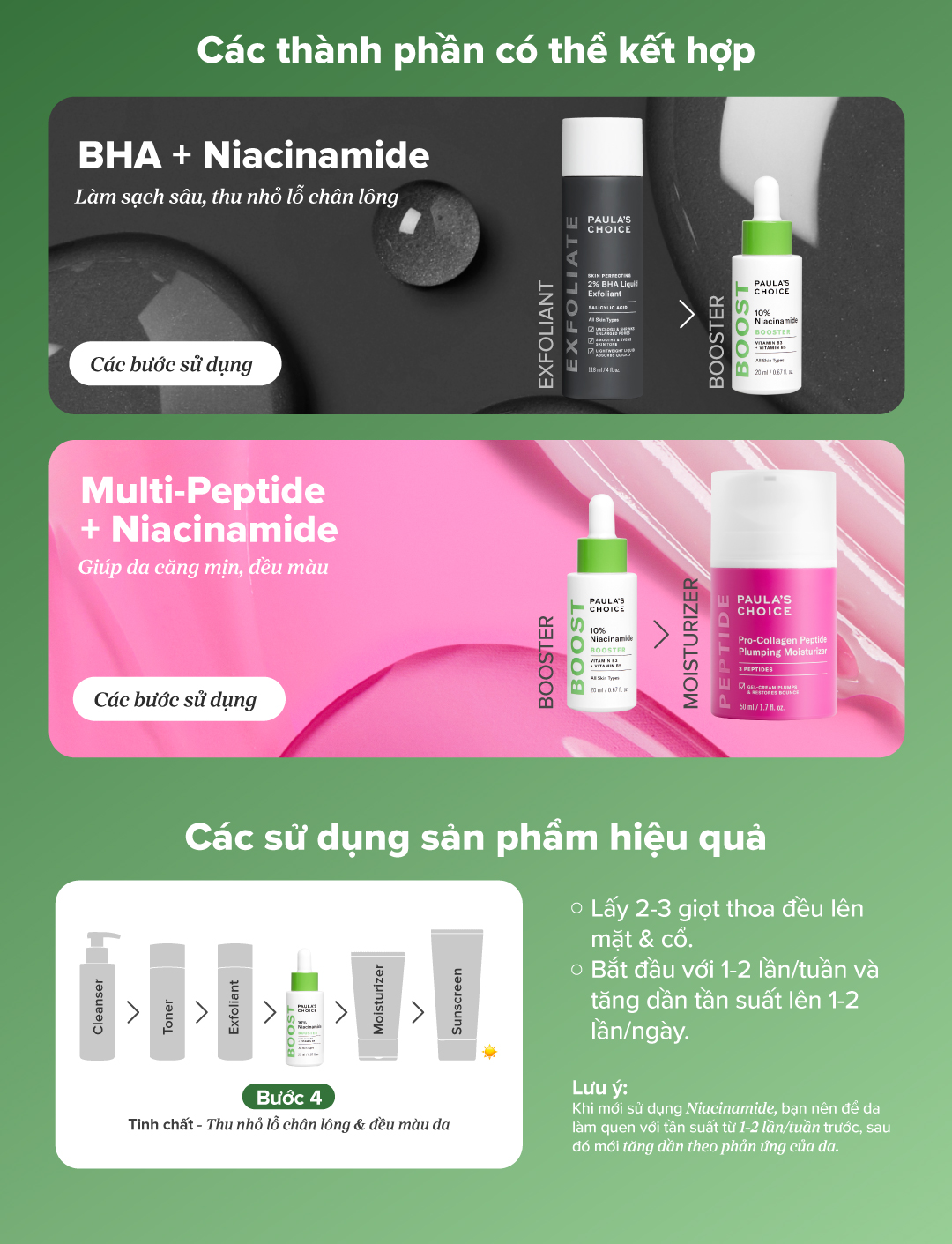 Mô tả Tinh chất thu nhỏ lỗ chân lông Paula's Choice 10% Niacinamide Booster 20ml mã 7980 - 4