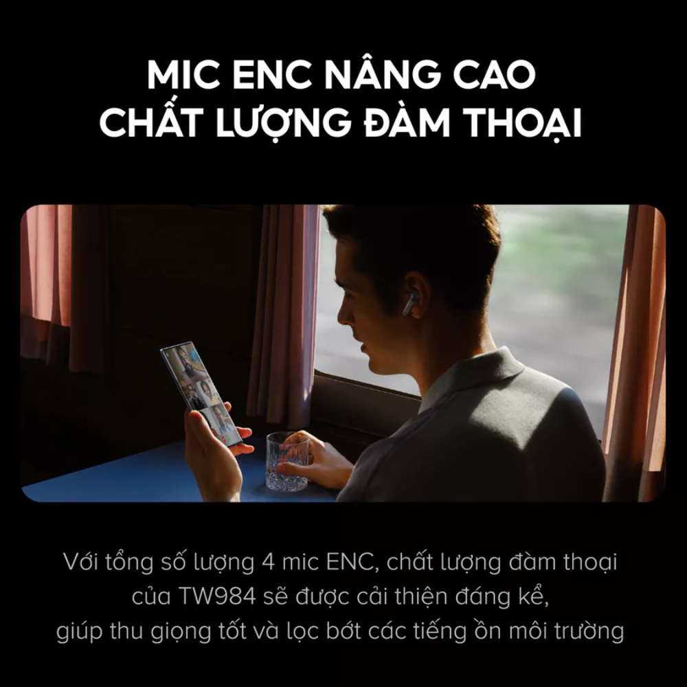 Mô tả Tai Nghe TWS HAVIT LIFE NC01T | Nghe nhạc 6.5h - Khử tiếng ồn ENC - Bluetooth 5.4 | Bảo hành 12 tháng - 2