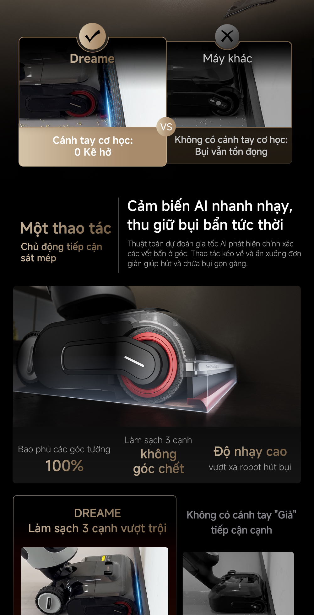 Mô tả Máy hút bụi lau sàn khô & ướt H15 Pro Heat - Bản Quốc Tế - Bảo Hành 24 Tháng - 7