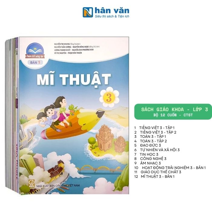 Mô tả Sách Giáo Khoa Lớp 3 ( Bộ Bài Học) - Chân Trời Sáng Tạo - 1