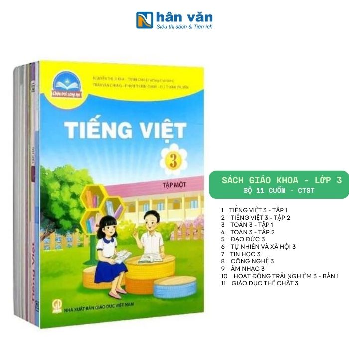 Mô tả Sách Giáo Khoa Lớp 3 ( Bộ Bài Học) - Chân Trời Sáng Tạo - 2