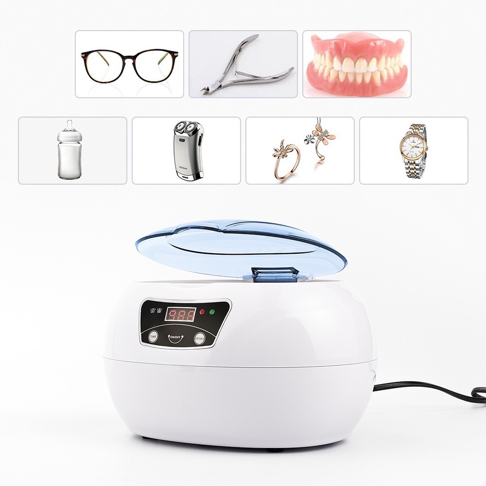 Mô tả Máy rửa mắt kính trang sức cọ trang điểm siêu sạch bằng sóng siêu âm Lescolton thế hệ mới tiện lợi sử dụng ở mọi nơi - 4
