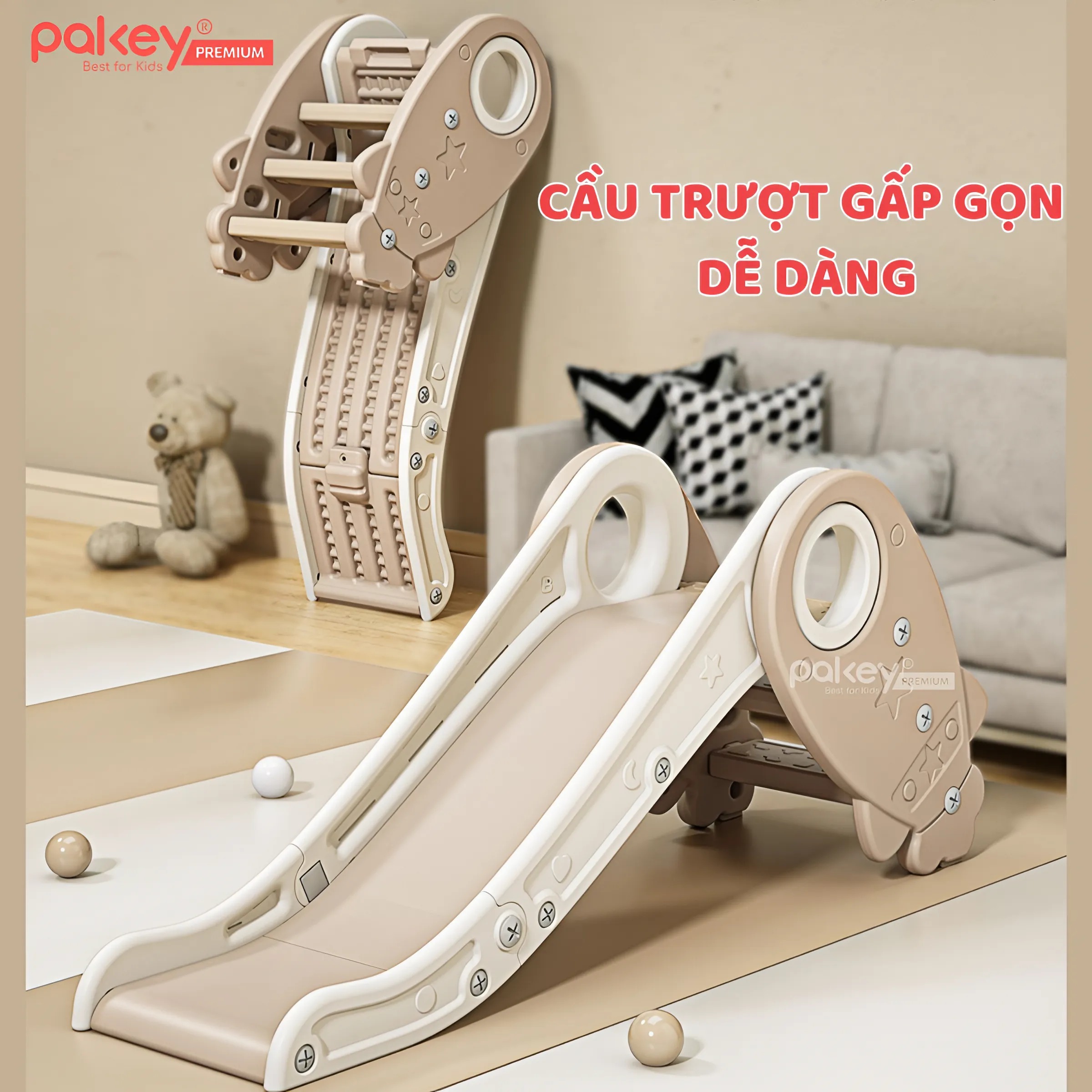 Mô tả Bộ Quây Cũi Nhựa Full PAKEY Moon House Đa Dạng Trò Chơi Thú Vị Cho Bé Chiều Cao Lên Tới 63cm, Bảo Hành Trọn Đời - 7