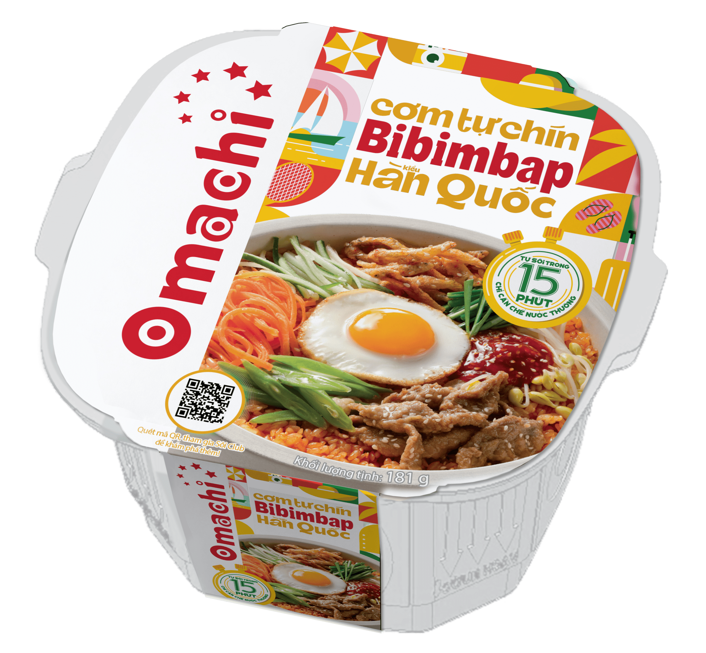 [Chọn loại] Combo Cơm Omachi ẩm thực đường phố Châu Á
