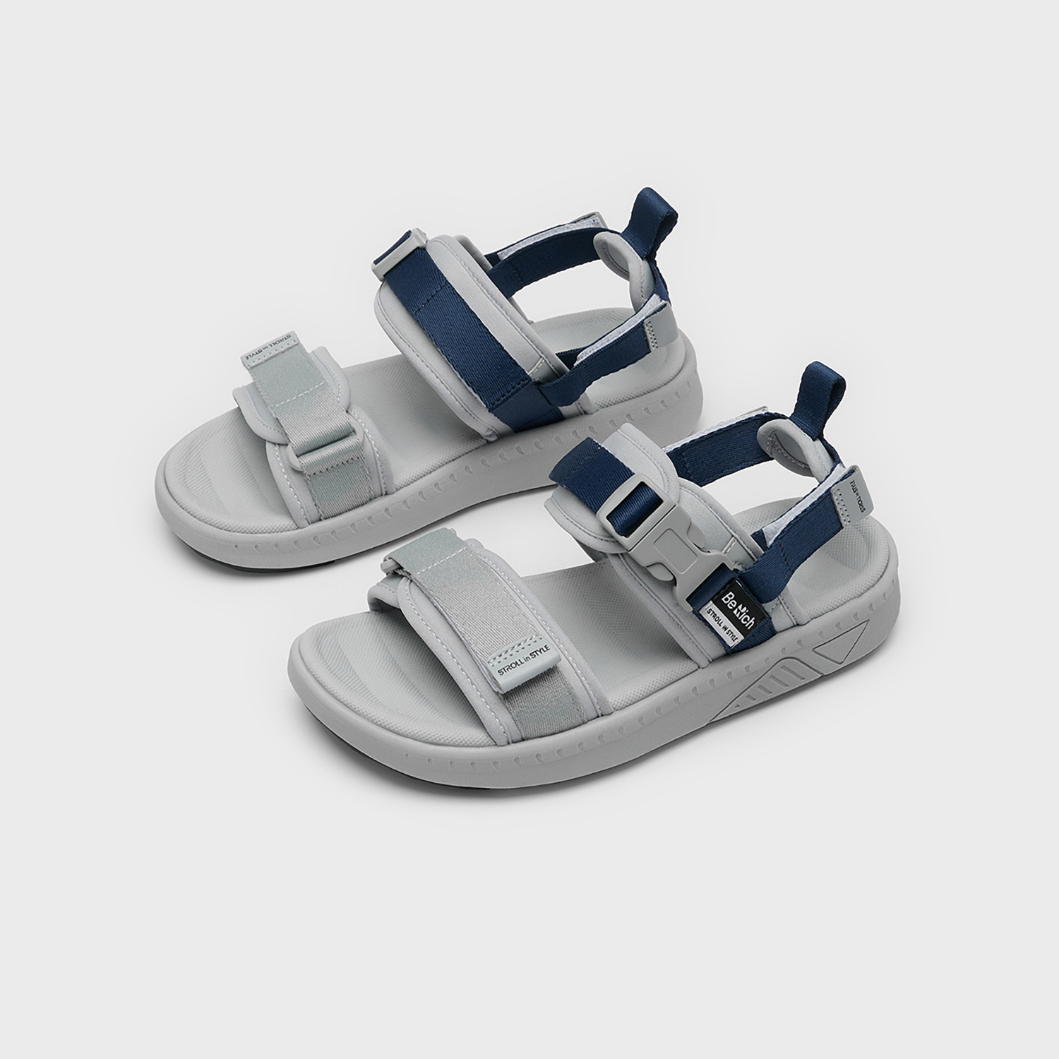 Mô tả Sandal nam nữ thương hiệu Berich 2 quai ngang BE278 - 4
