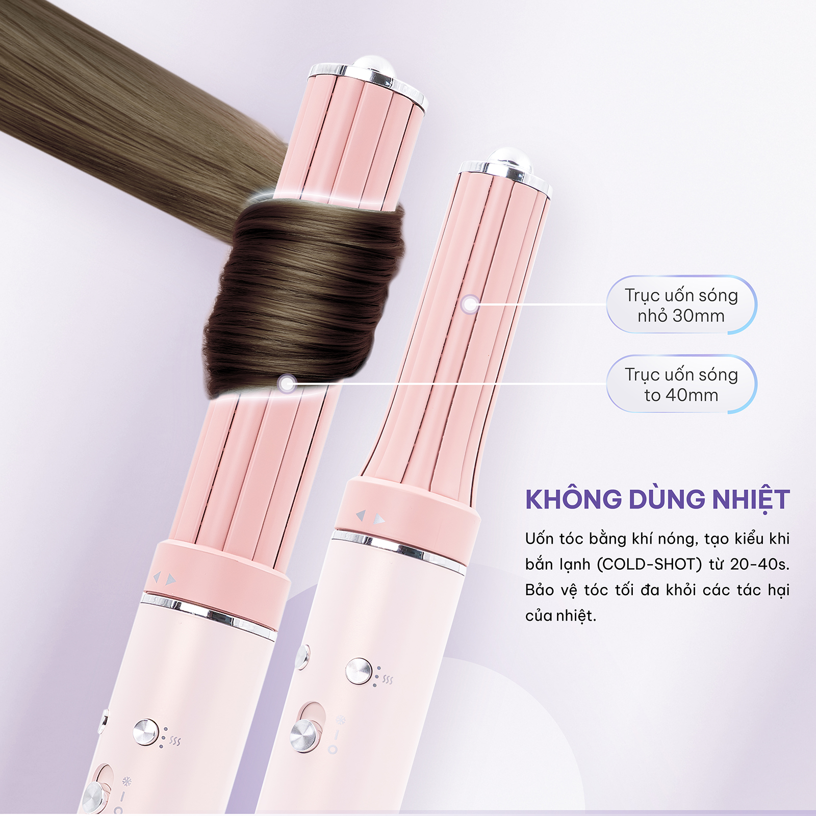 Mô tả Máy sấy tạo kiểu tóc 5in1 ion âm Masuto AirStyler 2 chiều nóng lạnh tạo kiểu bảo vệ tóc bảo hành 24 tháng - 7