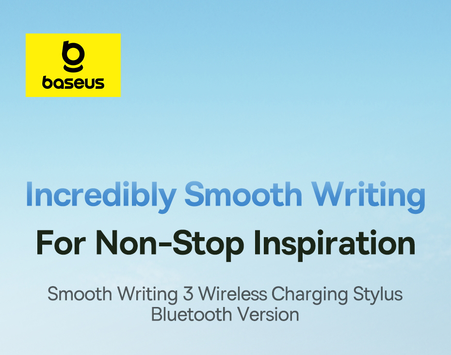 Mô tả Bút Cảm Ứng Baseus Smooth Writing 3 – Sạc Không Dây Phiên Bản Chủ Động Màu Trắng Ánh Trăng Kèm Ngòi Bút Thay Thế - 2