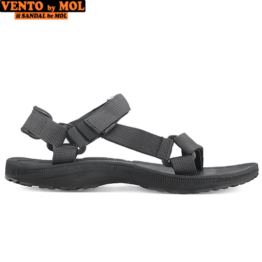 Mô tả Sandal nam Vento quai ngang NV25B màu đen có big size 44 45 (Form to) | Vento  NV25 SD25 - 9