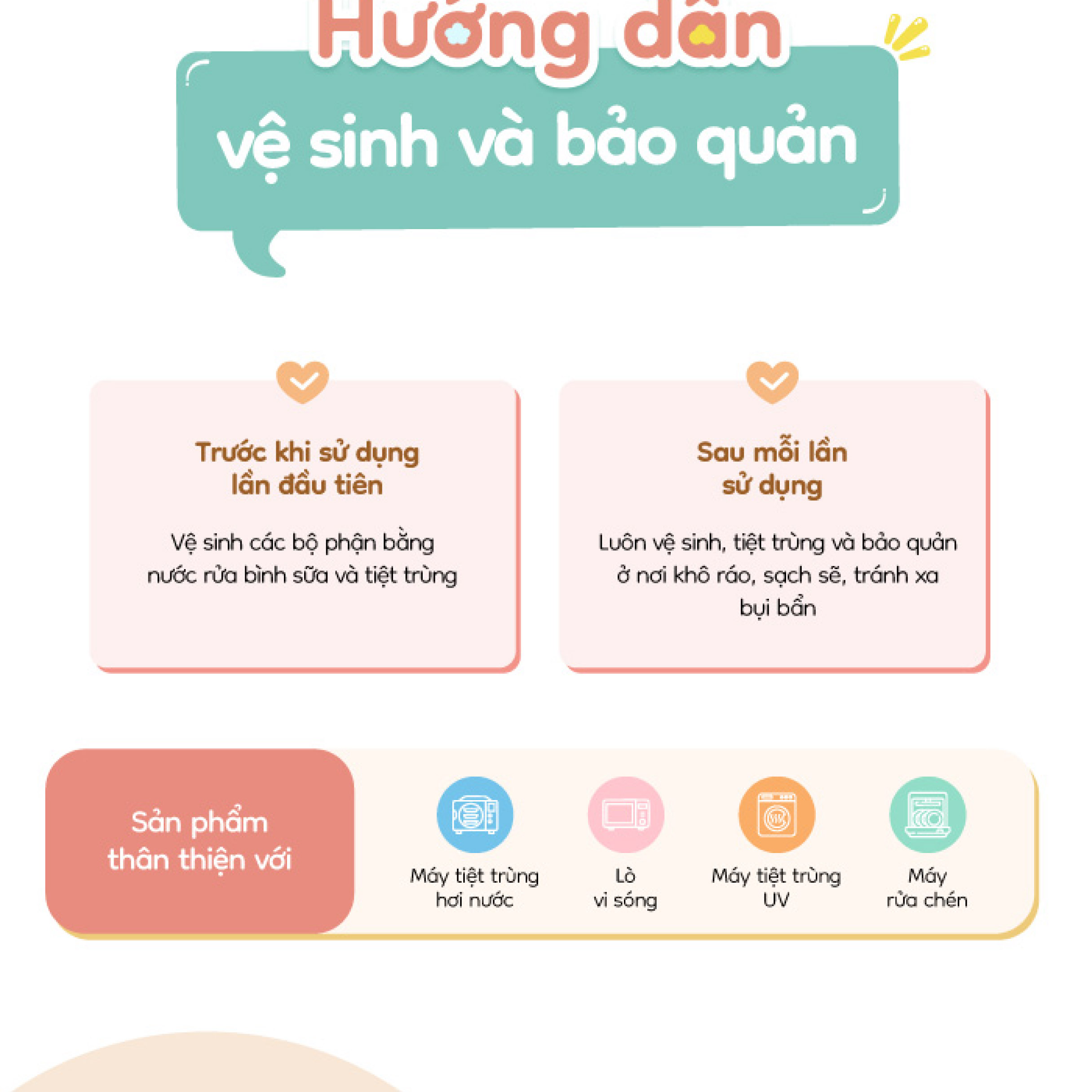 Mô tả Farlin Bình sữa PPSU cao cấp, cổ rộng dễ vệ sinh, núm ti silicone siêu mềm chống đầy hơi cho bé - 8