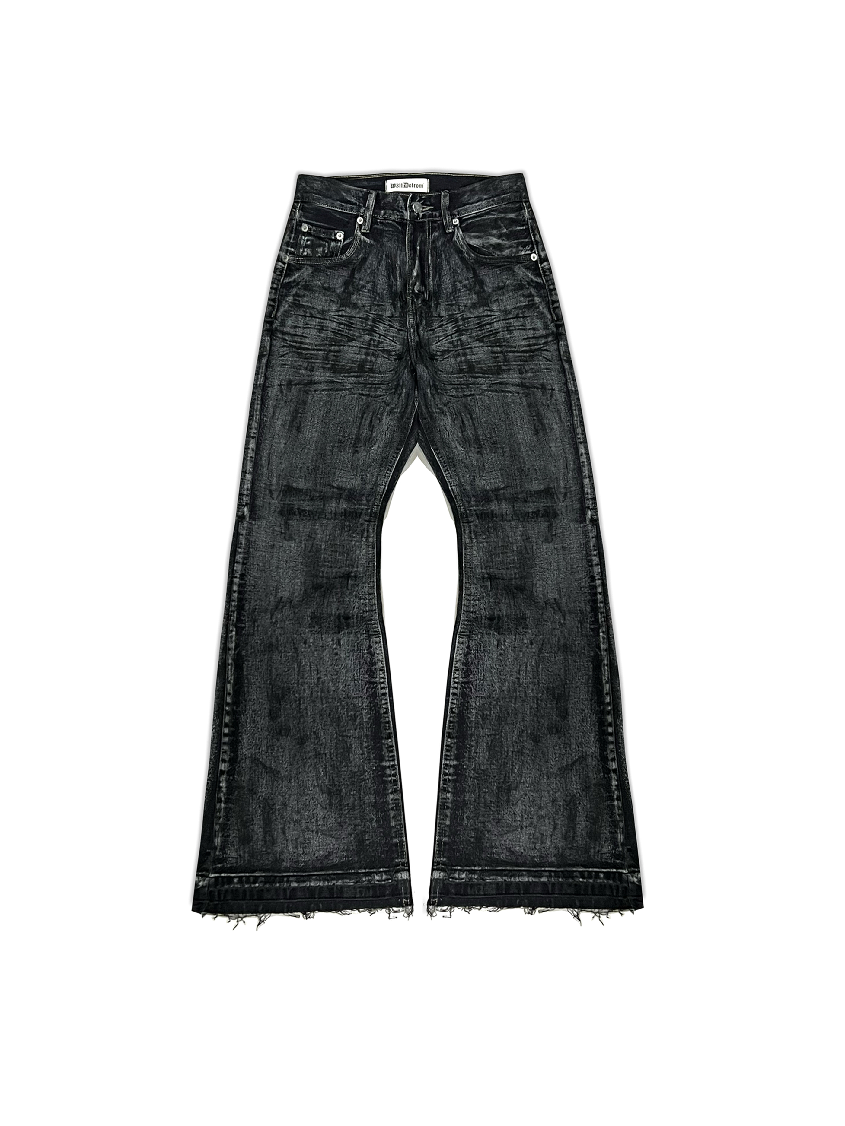 Quần KNIGHT 00 Flare Waxed Jeans byW311Dotcom* - SAVE ARCHIVE | Shopee ...
