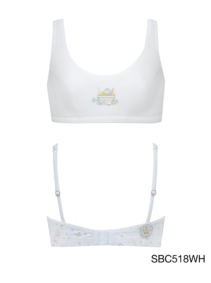 Mô tả Áo Lót Đệm Mỏng Màu Trắng Cool Teen By Sabina SBC518 - 1