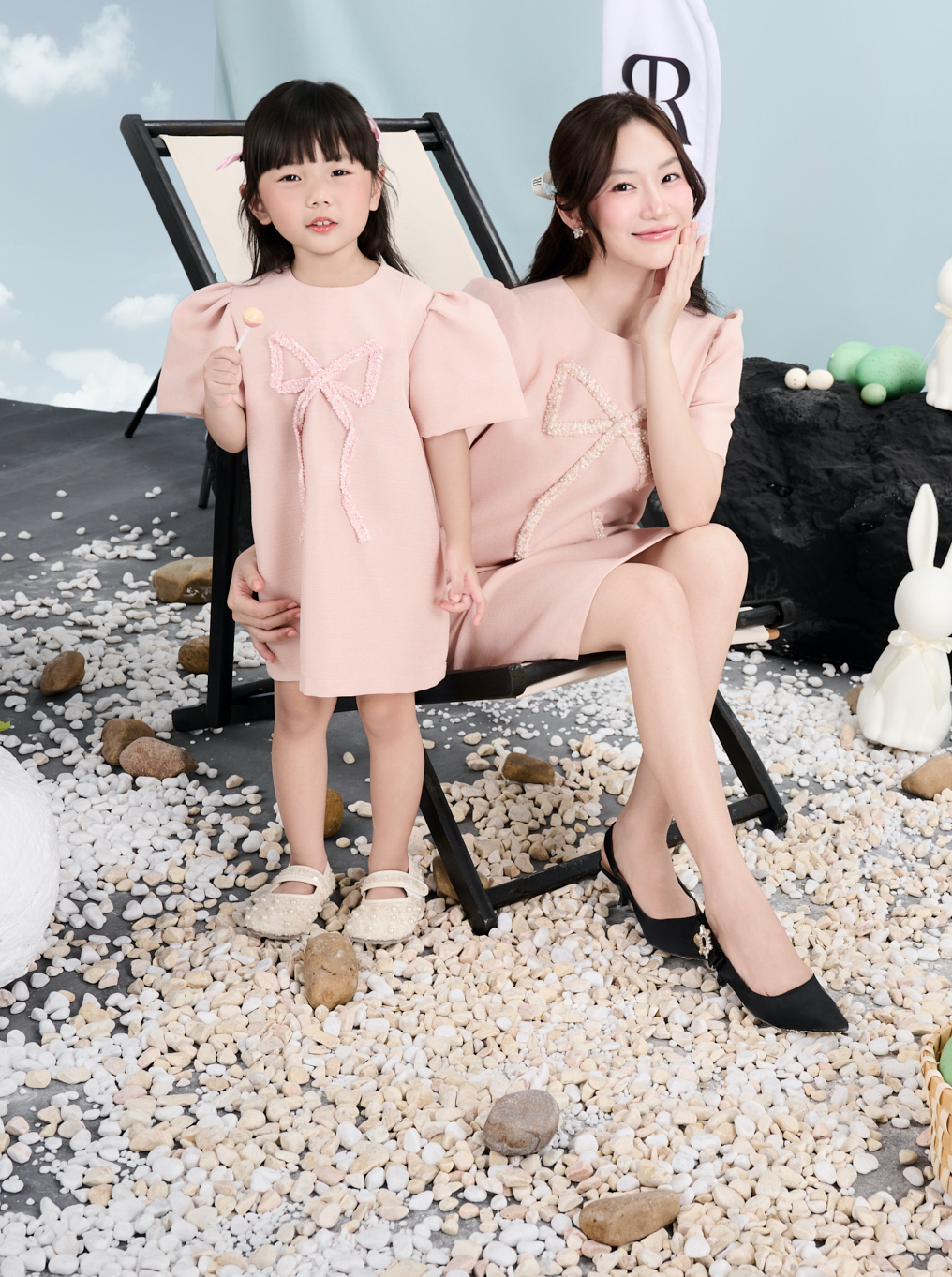 Mô tả RẬP BABY - Váy Baby Tay Phồng - BABI 16 - 1