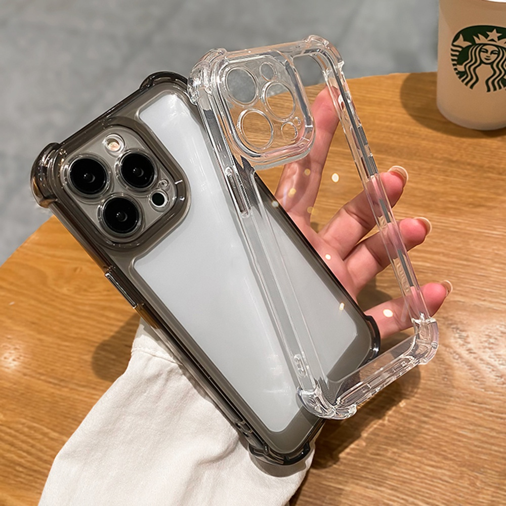 Ốp Lưng iPhone TPU Mềm Nút Bấm Kim Loại, Chống Sốc, Bảo Vệ Camera - iP 7/8/Plus/X/XS/XR/11/12/13/14/15/16/17/18/Pro/Max – ảnh mô tả chi tiết 5